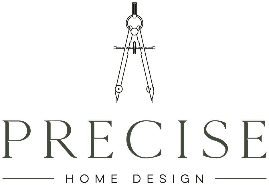 Precise Home Design Logo for Web with Transparent Background_Primary